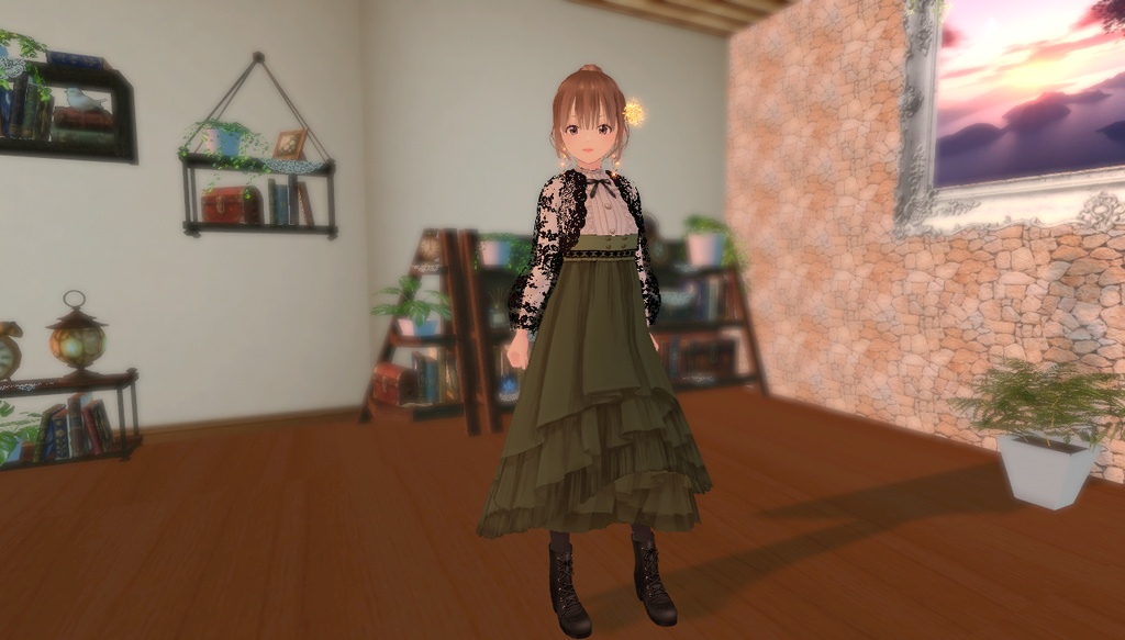 VRoid衣装 「Autumn Antique」clusterアバターなど