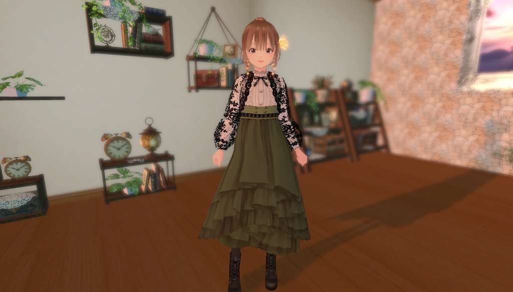 VRoid衣装 「Autumn Antique」clusterアバターなど