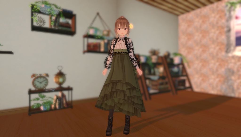 VRoid衣装 「Autumn Antique」clusterアバターなど