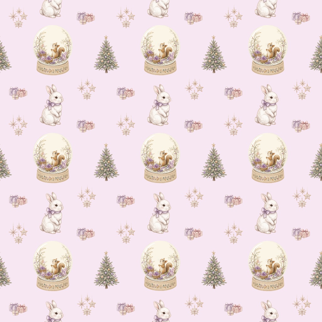 オリジナルスノードーム・デジタルペーパー/Originals Snow Globe Digital Paper