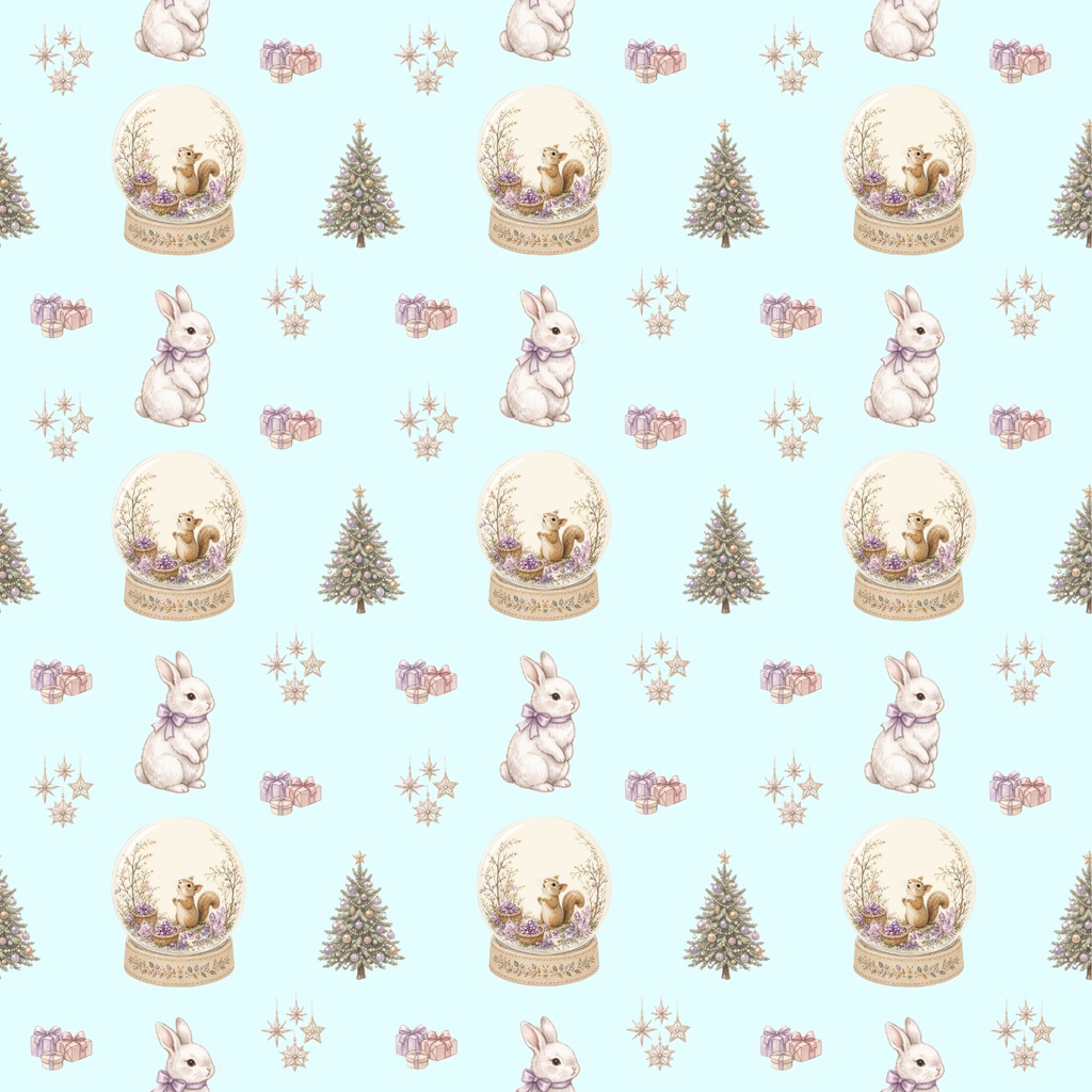 オリジナルスノードーム・デジタルペーパー/Originals Snow Globe Digital Paper