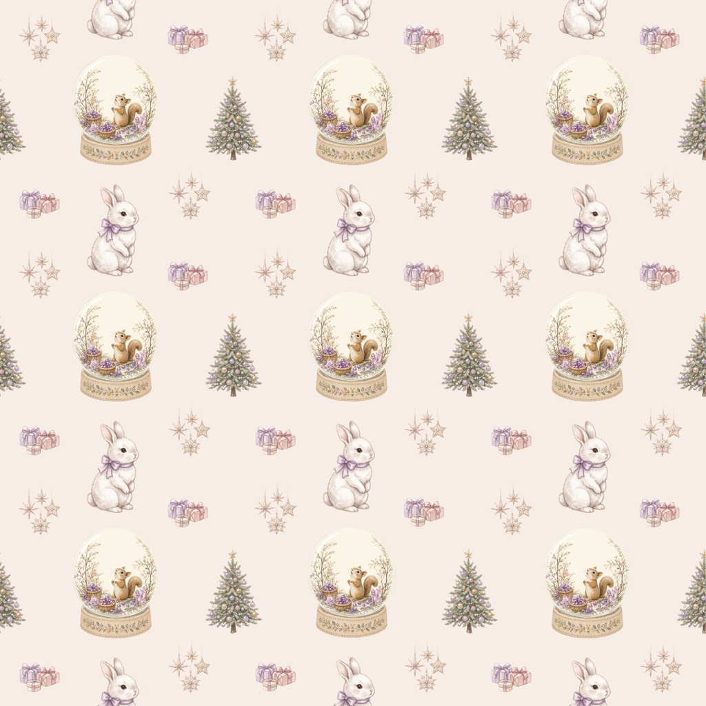 オリジナルスノードーム・デジタルペーパー/Originals Snow Globe Digital Paper