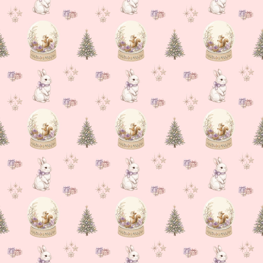 オリジナルスノードーム・デジタルペーパー/Originals Snow Globe Digital Paper