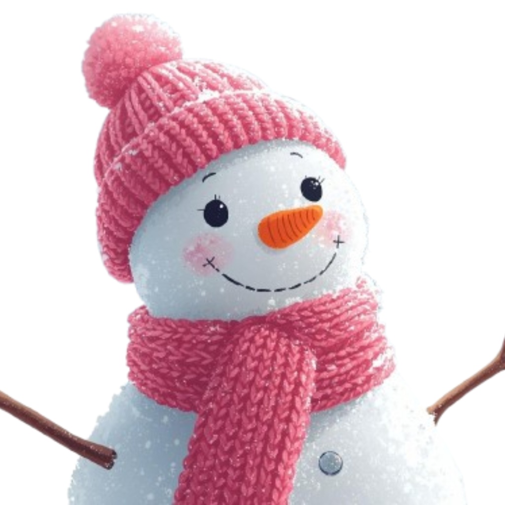 水彩タッチで描かれた、クリスマスの可愛いクリップアート素材セットです。:PNG(背景透過)