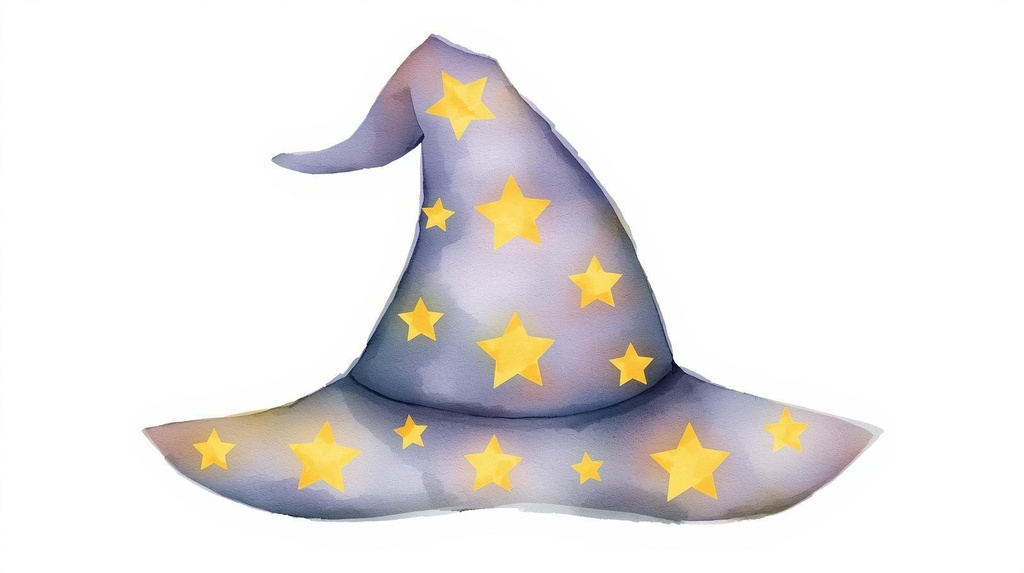 🎃✨ ハロウィンにぴったり!可愛い水彩タッチのクリップアート素材 12点:PNG形式✨🐈⬛🎩