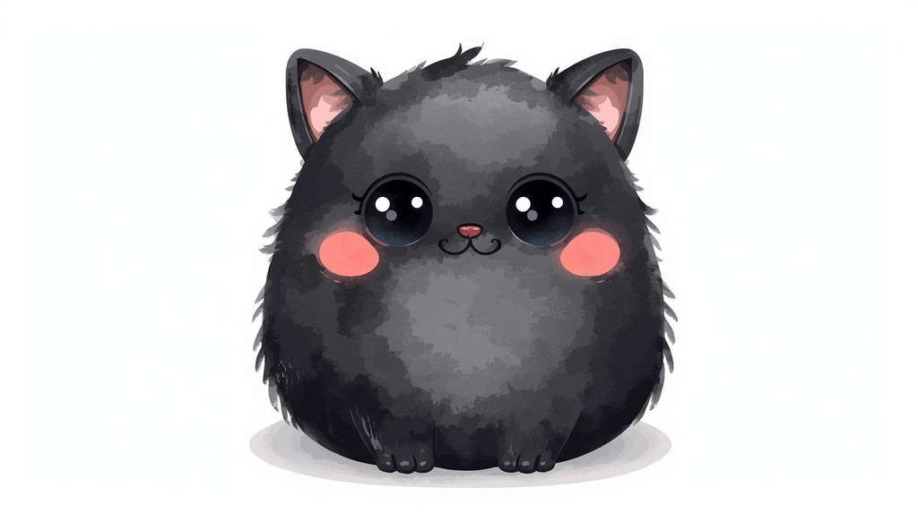 🎃✨ ハロウィンにぴったり!可愛い水彩タッチのクリップアート素材 12点:PNG形式✨🐈⬛🎩