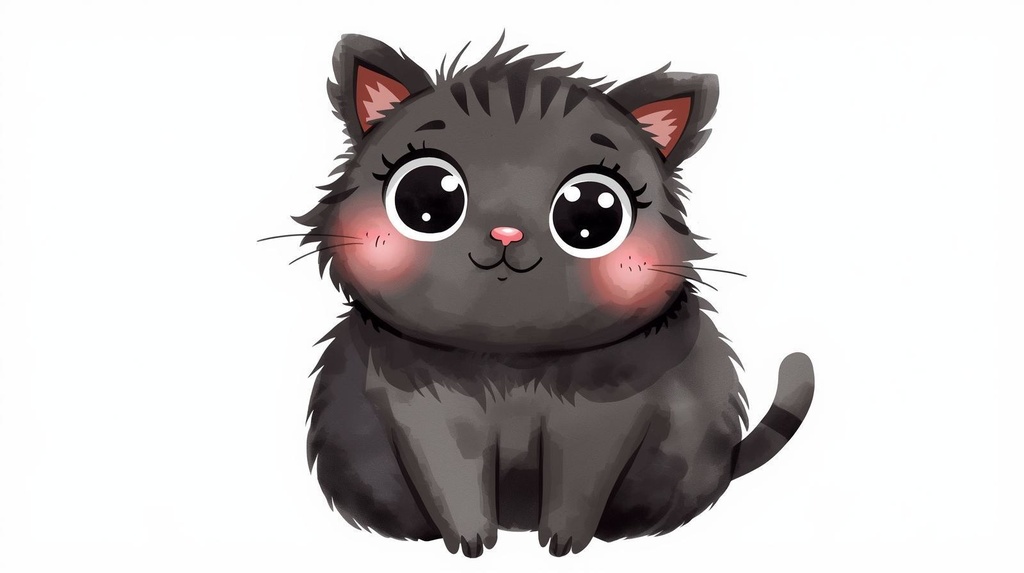 🎃✨ ハロウィンにぴったり!可愛い水彩タッチのクリップアート素材 12点:PNG形式✨🐈⬛🎩