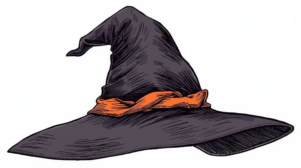 🎃✨ ハロウィンにぴったり!可愛い水彩タッチのクリップアート素材 12点:PNG形式✨🐈⬛🎩