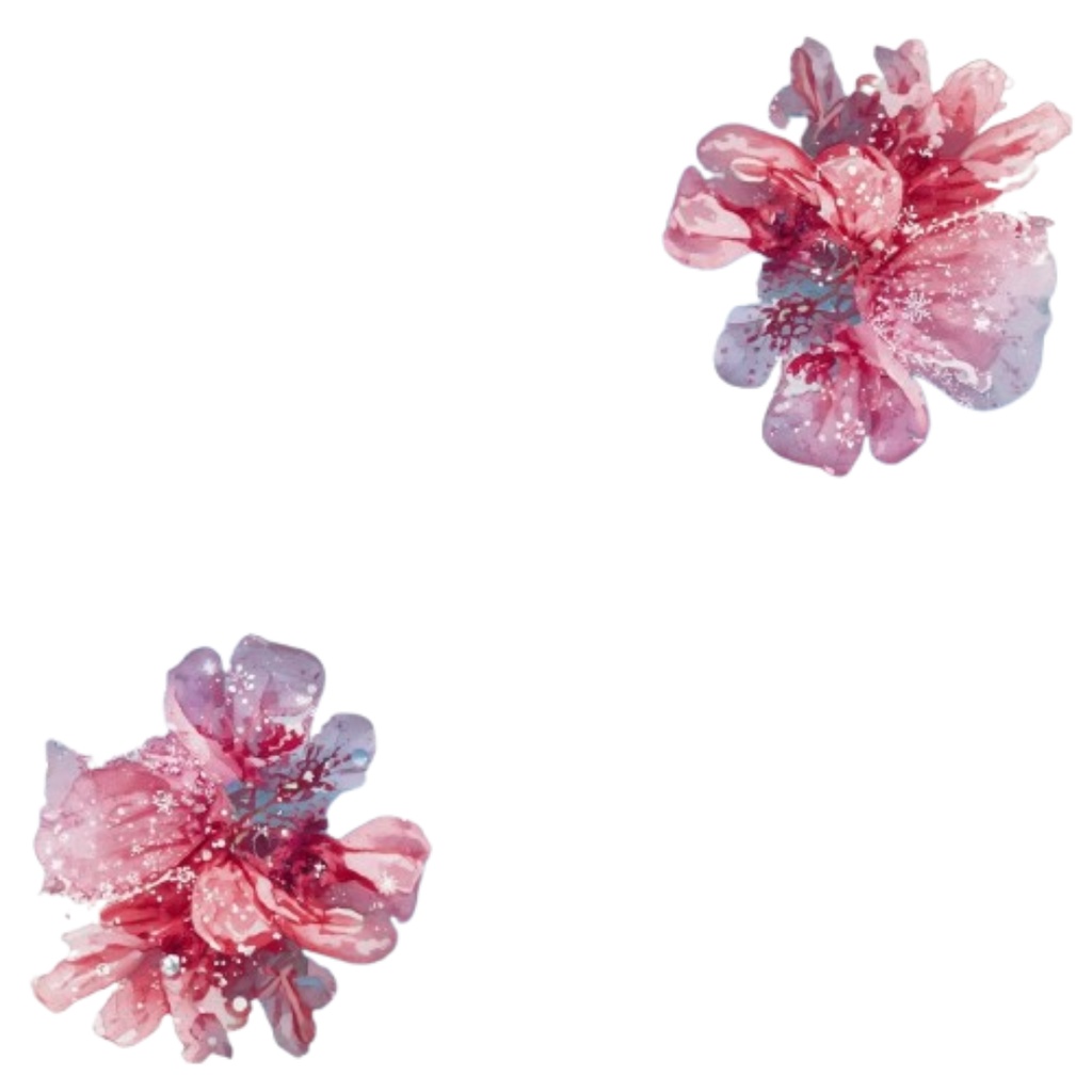 ✨輝くクリスマス・ボタニカル水彩クリップアート集 - 淡彩&華麗スタイル 13点(PNG透過) ✨