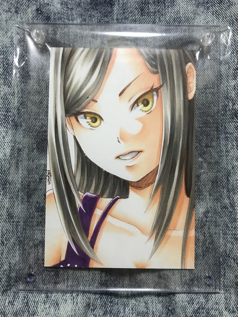 フォトフレーム入りイラスト 向井拓海