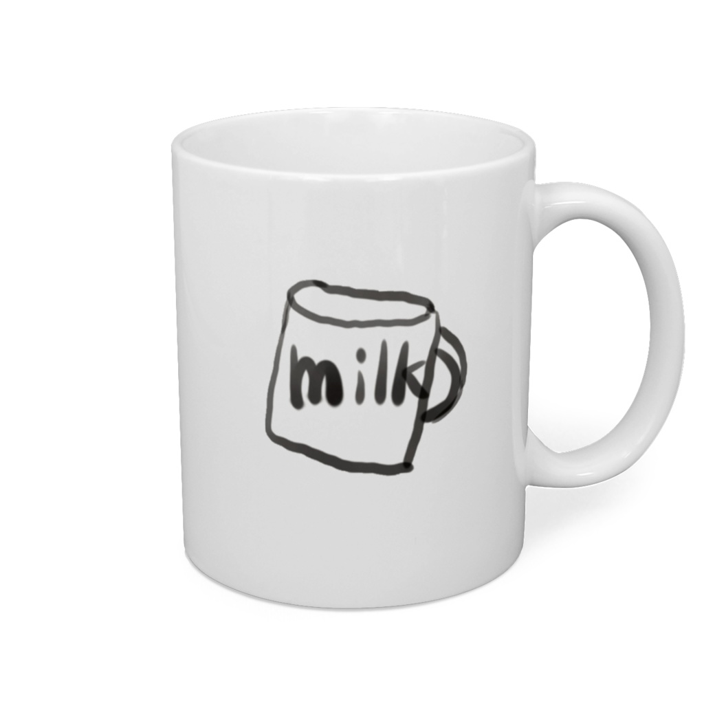 【 三ツ夜 藤 / Mitsuya Fuji】milk mug mug
