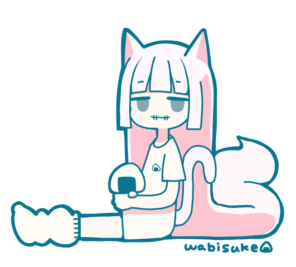 代理ちゃんとわびのTシャツ