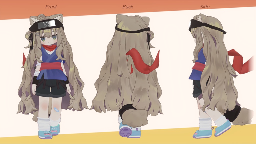 はいぱー忍者【まめひなた・まめふれんず対応衣装】