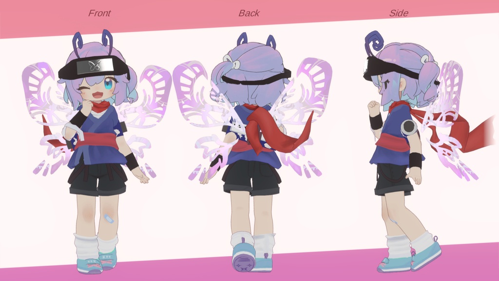 はいぱー忍者【まめひなた・まめふれんず対応衣装】