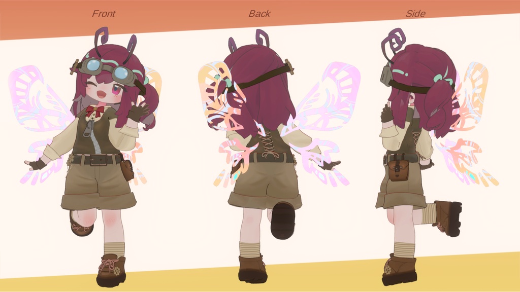 スチームキッズ【まめふれんず対応衣装】