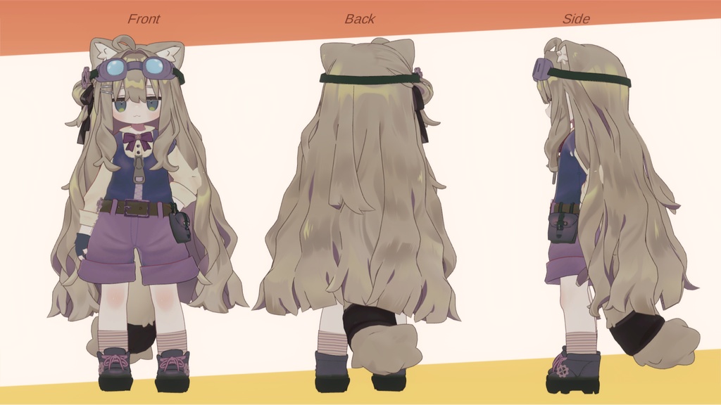 スチームキッズ【まめふれんず対応衣装】