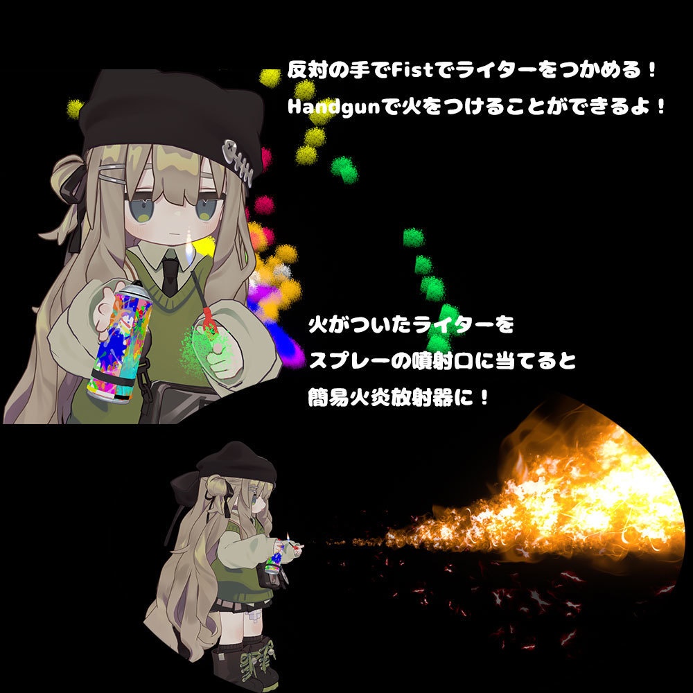 スプレー【アバターペンギミック 22+アバター対応 MA対応】