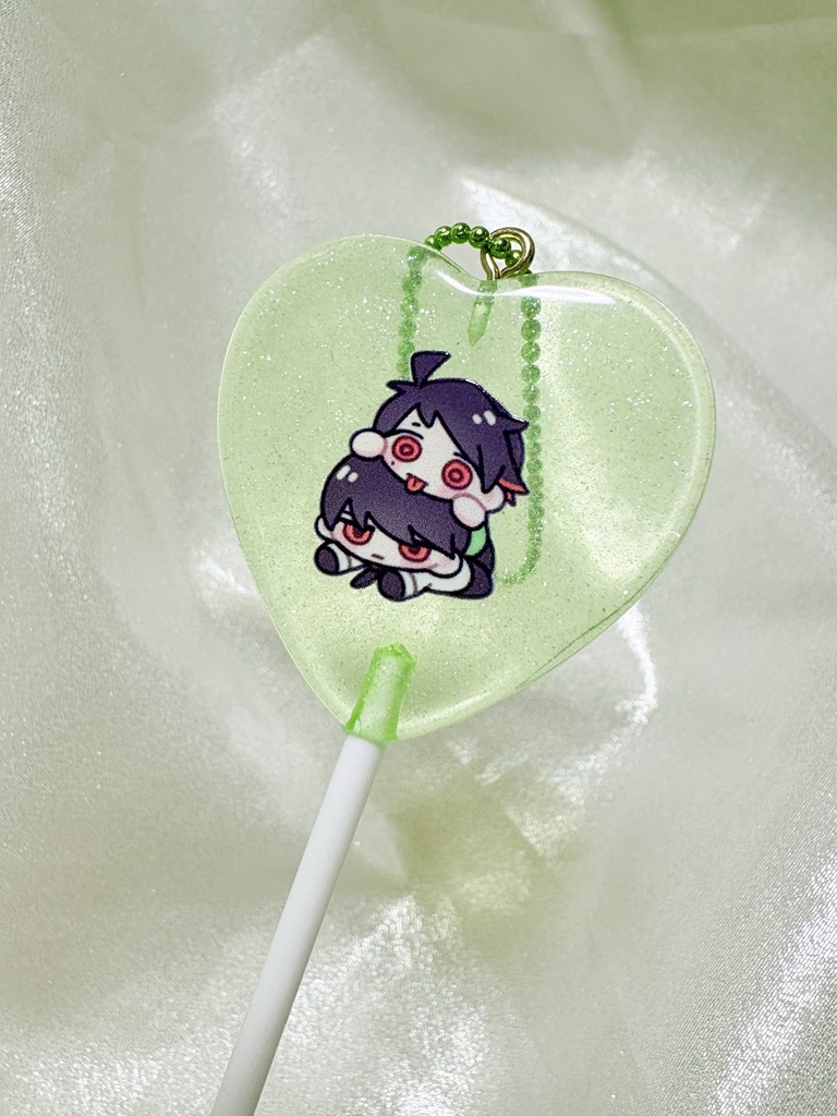 【大汐】ペロキャンアクキー