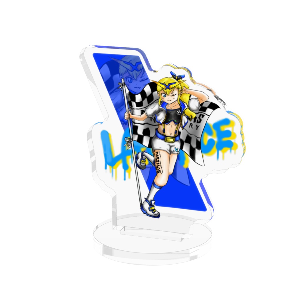 ラプラス：レースクイーンヒーロー　アクリルスタンド