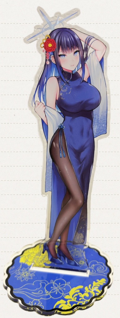 サオリ(チーパオ)アクリルフィギュア