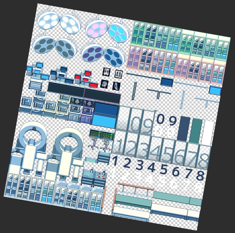 クリアライト病院タイルセット_MV・MZ