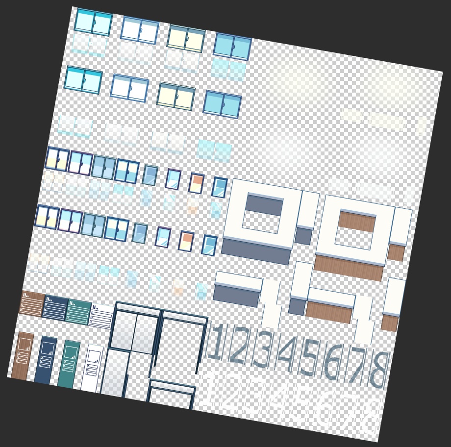 クリアライト病院タイルセット_MV・MZ