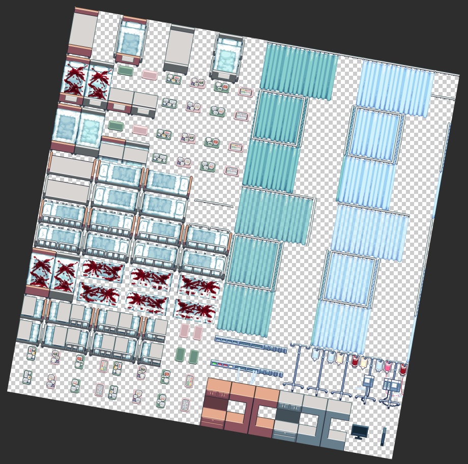 クリアライト病院タイルセット_MV・MZ