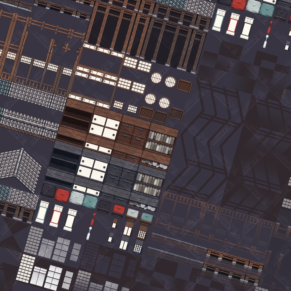 東洋建築タイルセット_MV・MZ