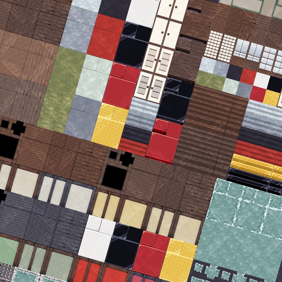 東洋建築タイルセット_MV・MZ