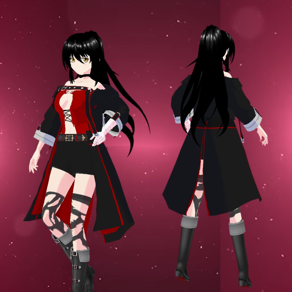 「VRM」 ベルベット風モデル「vrm model」