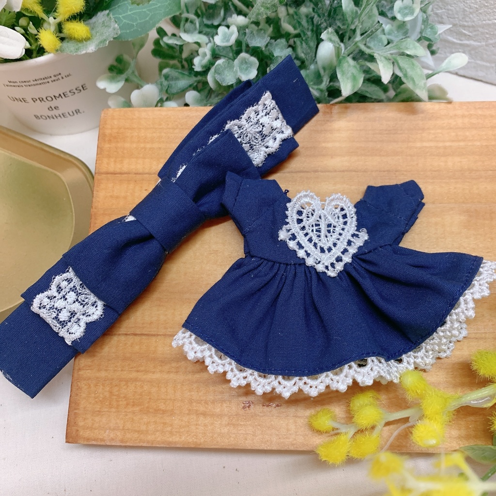 カヌレ(リボンカチューシャ付きワンピース)