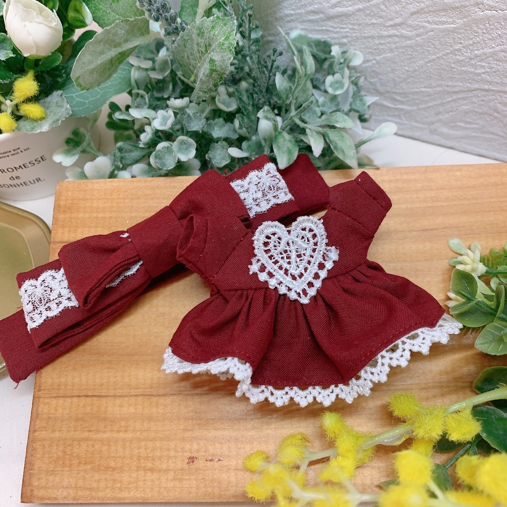 カヌレ(リボンカチューシャ付きワンピース)