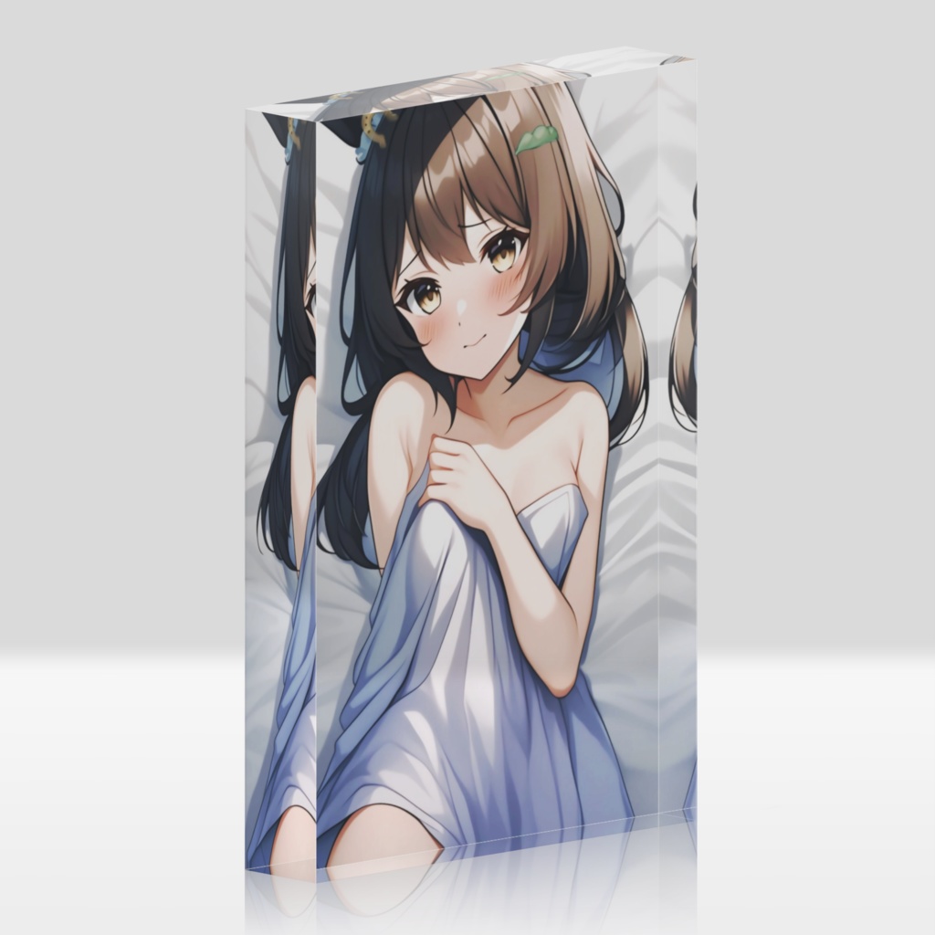 【豆打あいり】アクリルブロック