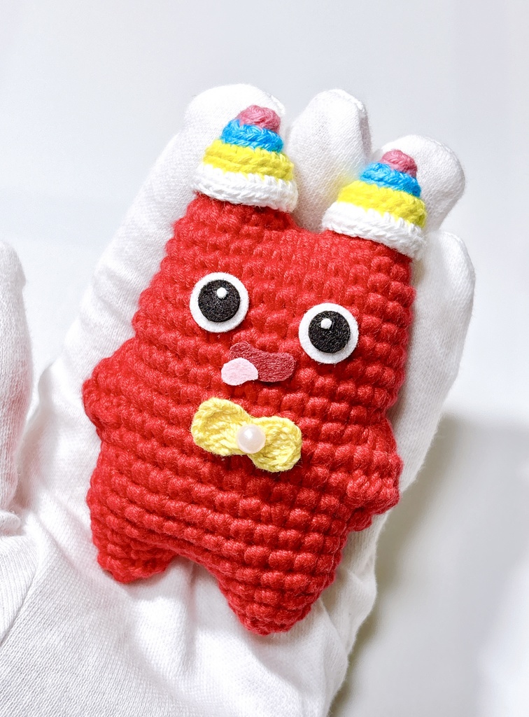 ばんばんのあみぐるみ