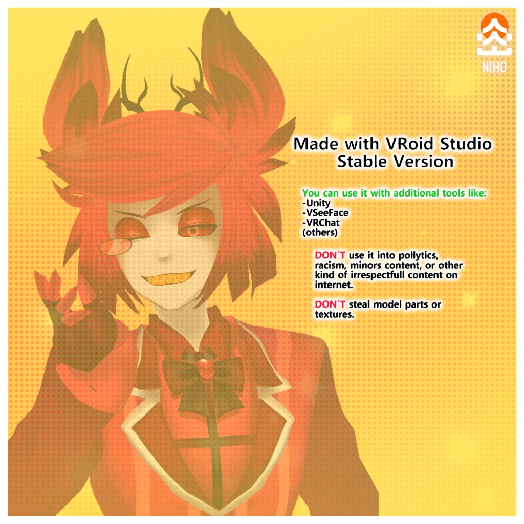 ALASTOR アラスター【VRoid & VRM File】