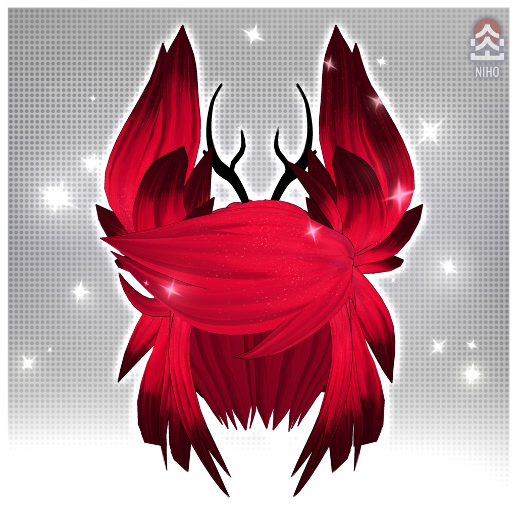 ALASTOR アラスター HAIR【VRoidcustomitem】