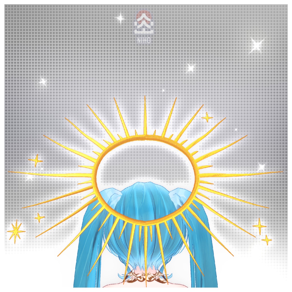 Angel halo 天使の輪 【VRoid】Custom Item カスタムアイテム