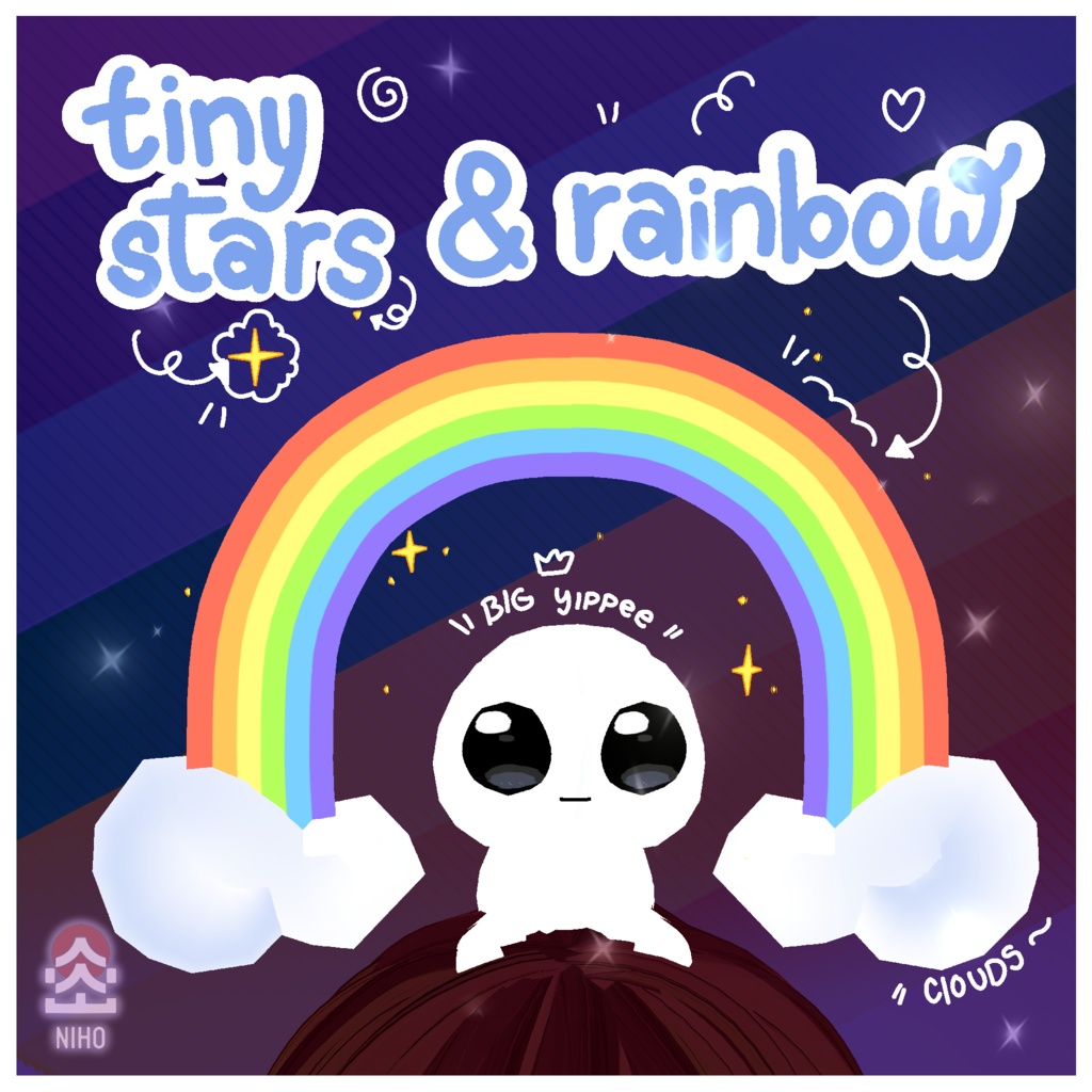 Yippee Head Fella【VRoid】Custom Item カスタムアイテム