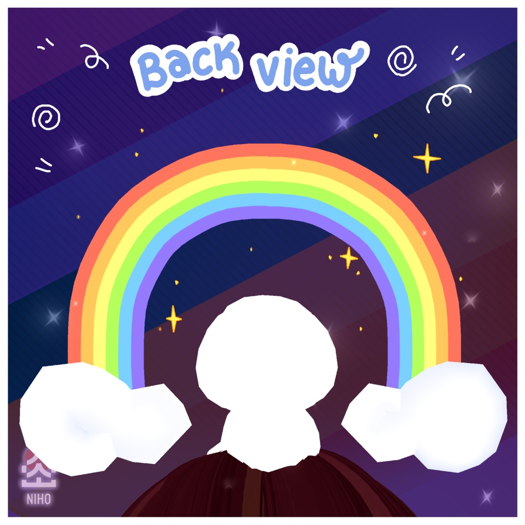 Yippee Head Fella【VRoid】Custom Item カスタムアイテム