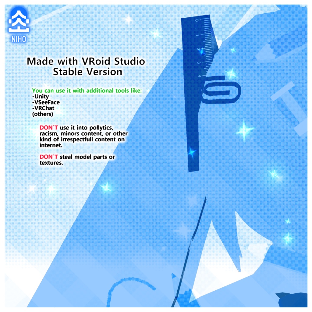 Paper Miku 📌 ペーパーミク【VRM File】