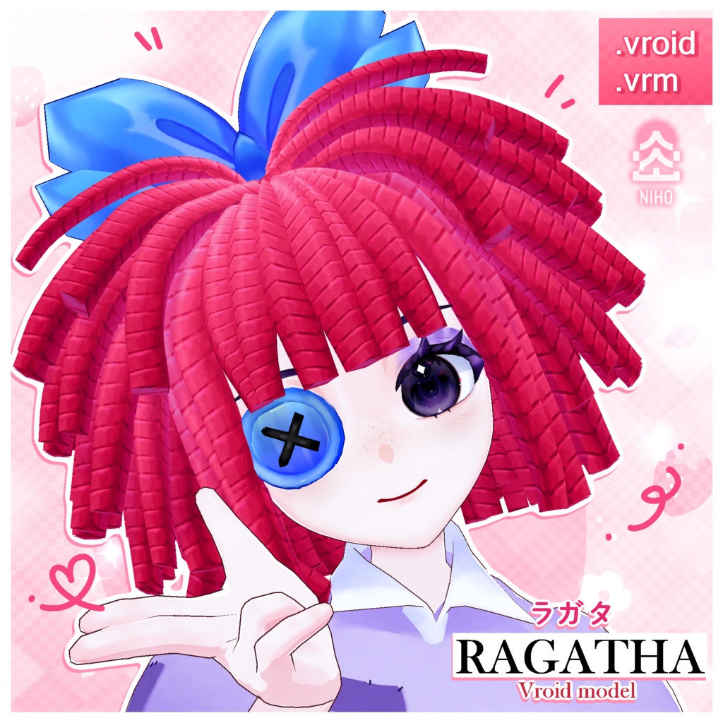 Ragatha🧶ラガタ 【VRM and VRoid File】