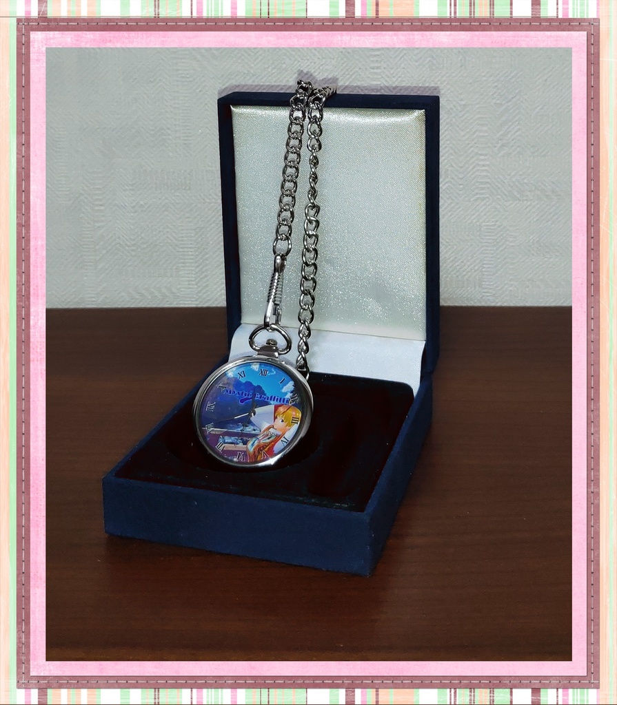 【受注生産】こきびさんのオープンフェイス懐中時計(2024生誕記念)