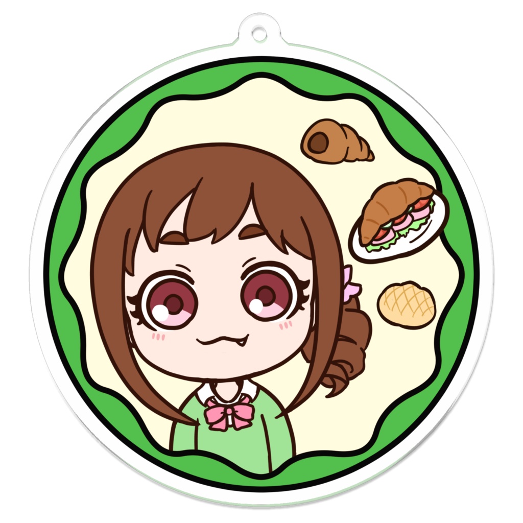 みちるぱんアクキー