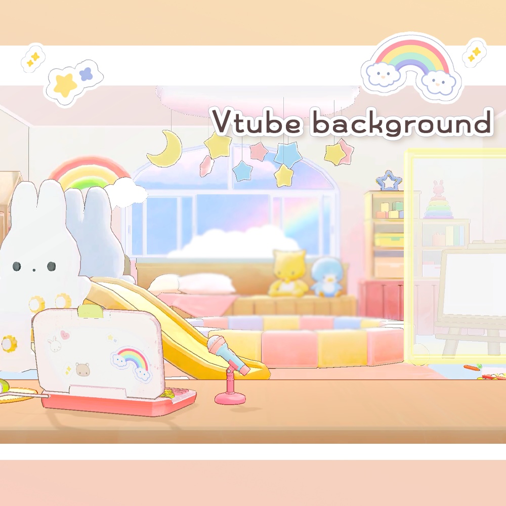 [Vtuber background] playroom