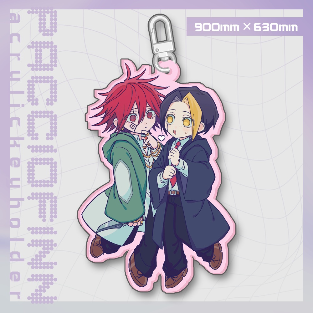 〔MSHL〕アクリルキーホルダー〔パチョフィン〕
