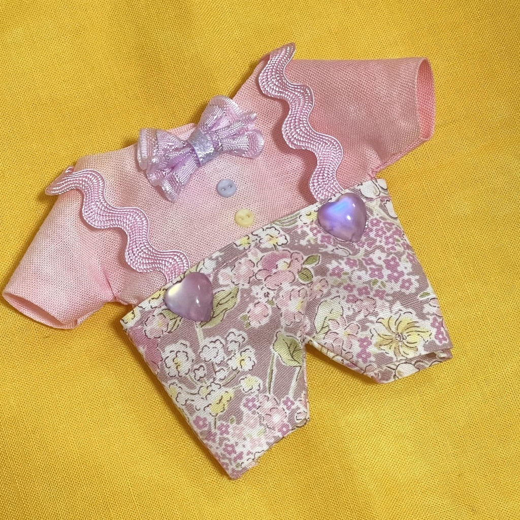 🌷春めく日のサロペット