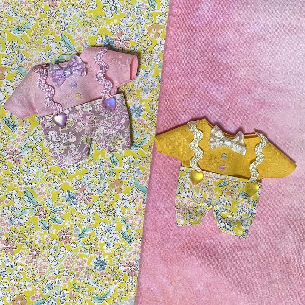 🌷春めく日のサロペット