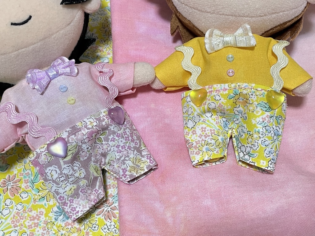 🌷春めく日のサロペット