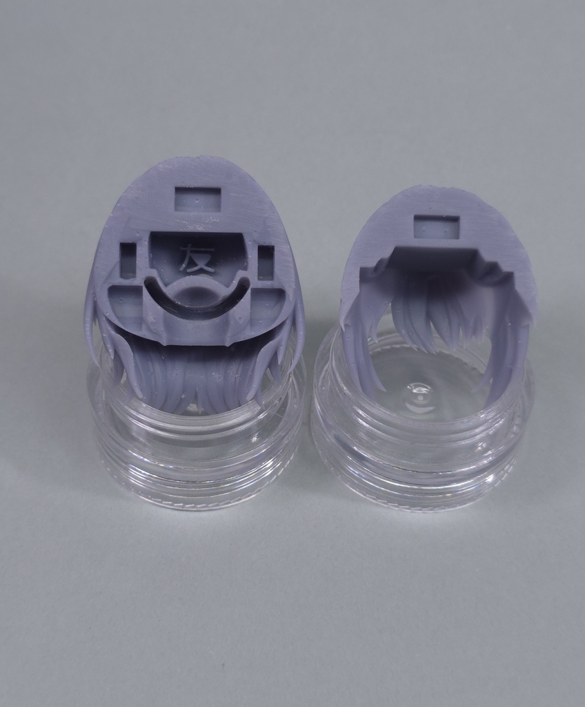 【友瞳】シチリアの追憶対応　カスタムヘアパーツ03　無塗装品