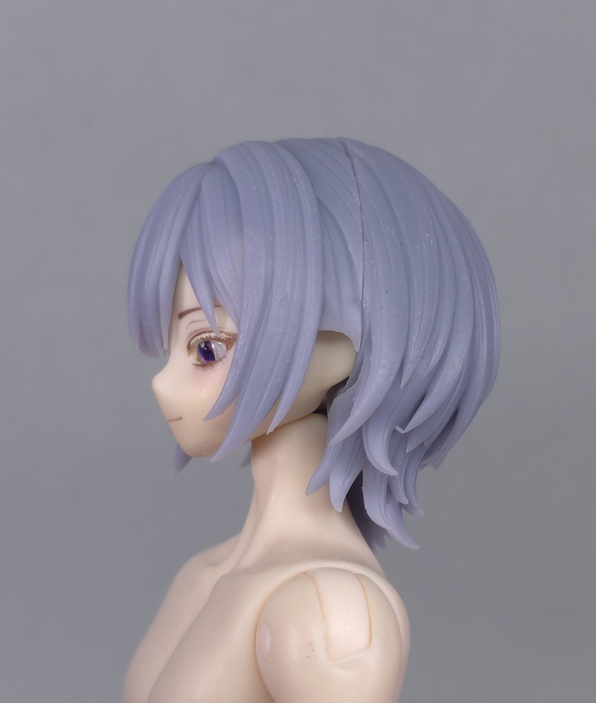 【友瞳】シチリアの追憶対応　カスタムヘアパーツ03　無塗装品